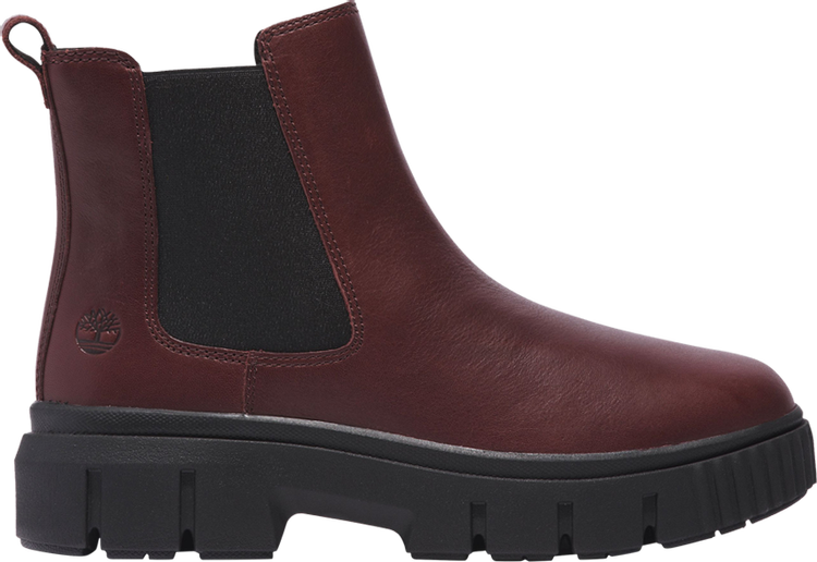 Wmns Greyfield Chelsea Boot Burgundy