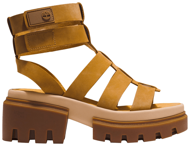 Timberland Wmns Everleigh Gladiator Sandal Wheat
