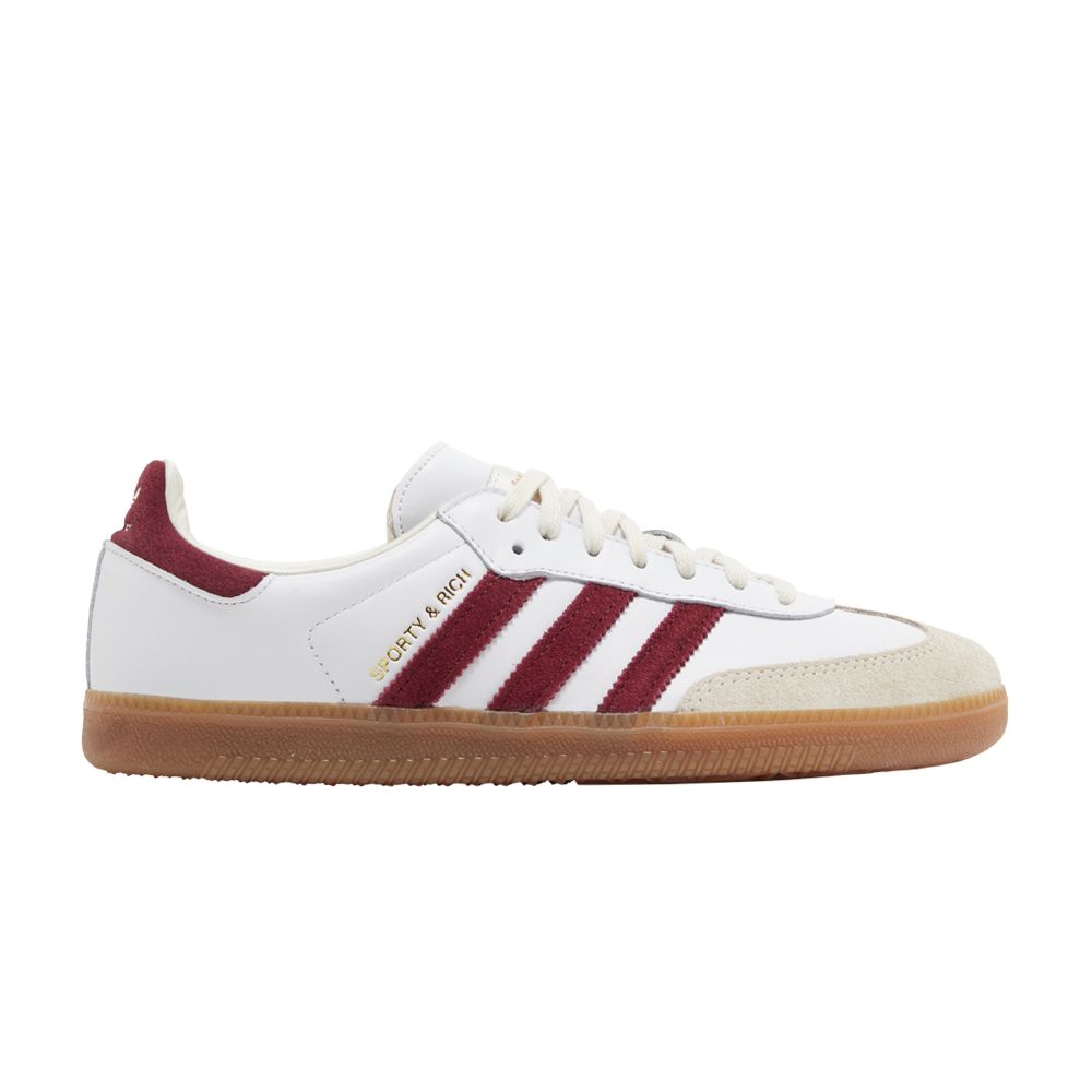 adidas Sporty & Rich x Samba OG 'White Core Burgundy' | Men's Size 8