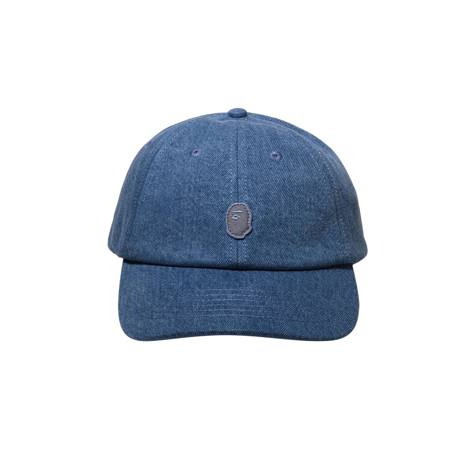 Pre-owned Bape Denim Cap 'light Indigo' In Blue