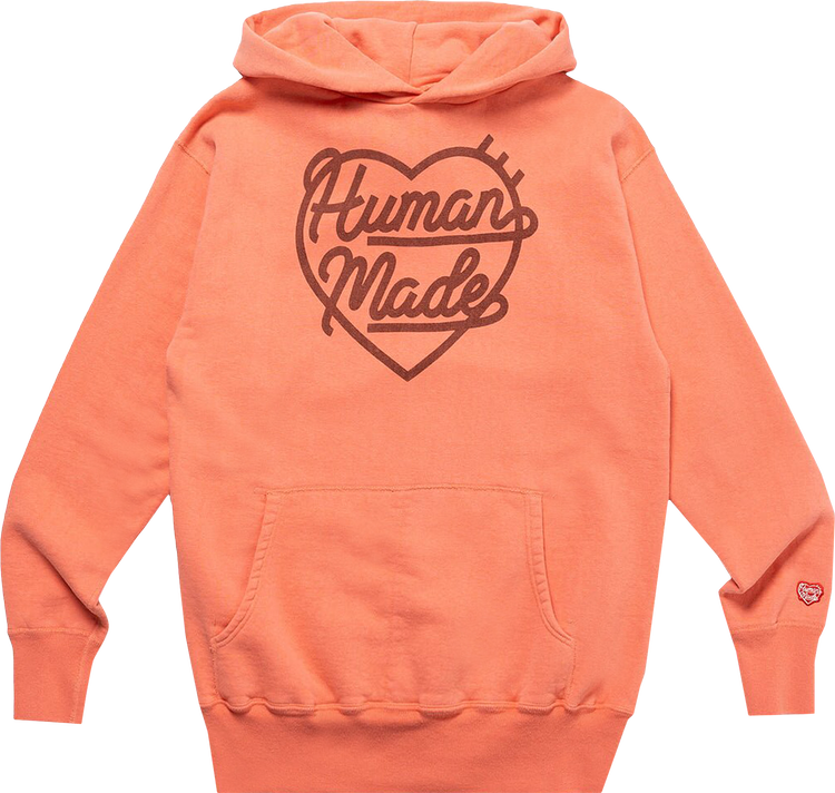 Buy Human Made Heart Tsuriami Hoodie 'Pink' - HM26CS016 PINK | GOAT