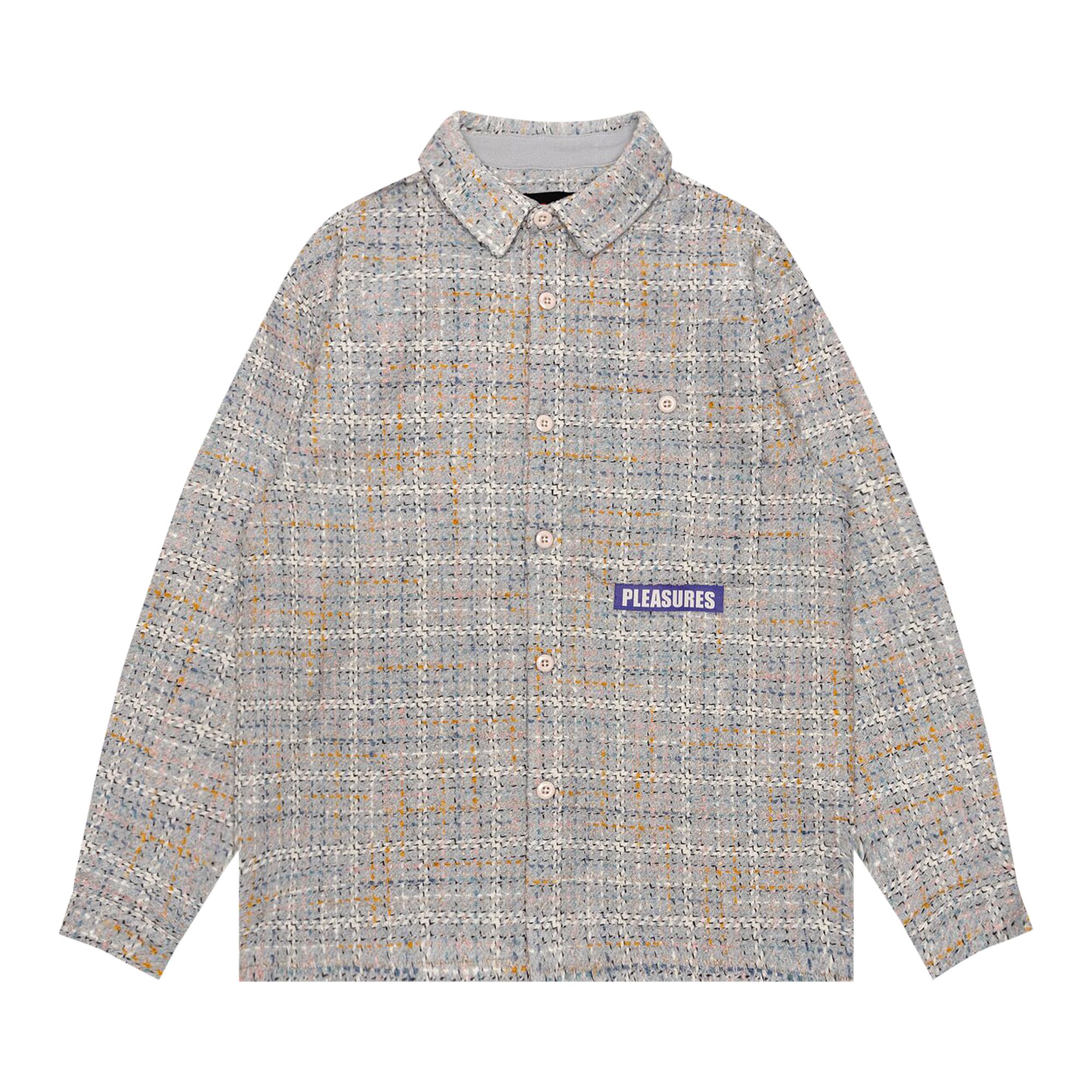Pleasures Periodic Work Shirt 'Grey' | Men's Size L