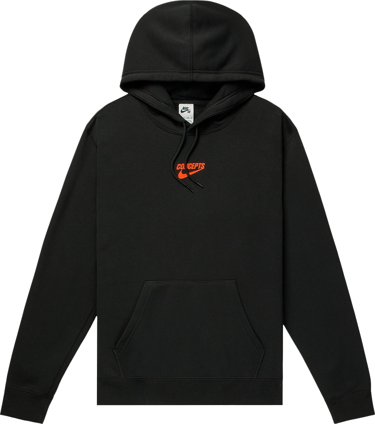 Nike SB x Concepts Fleece Hoodie 'Black/Orange'