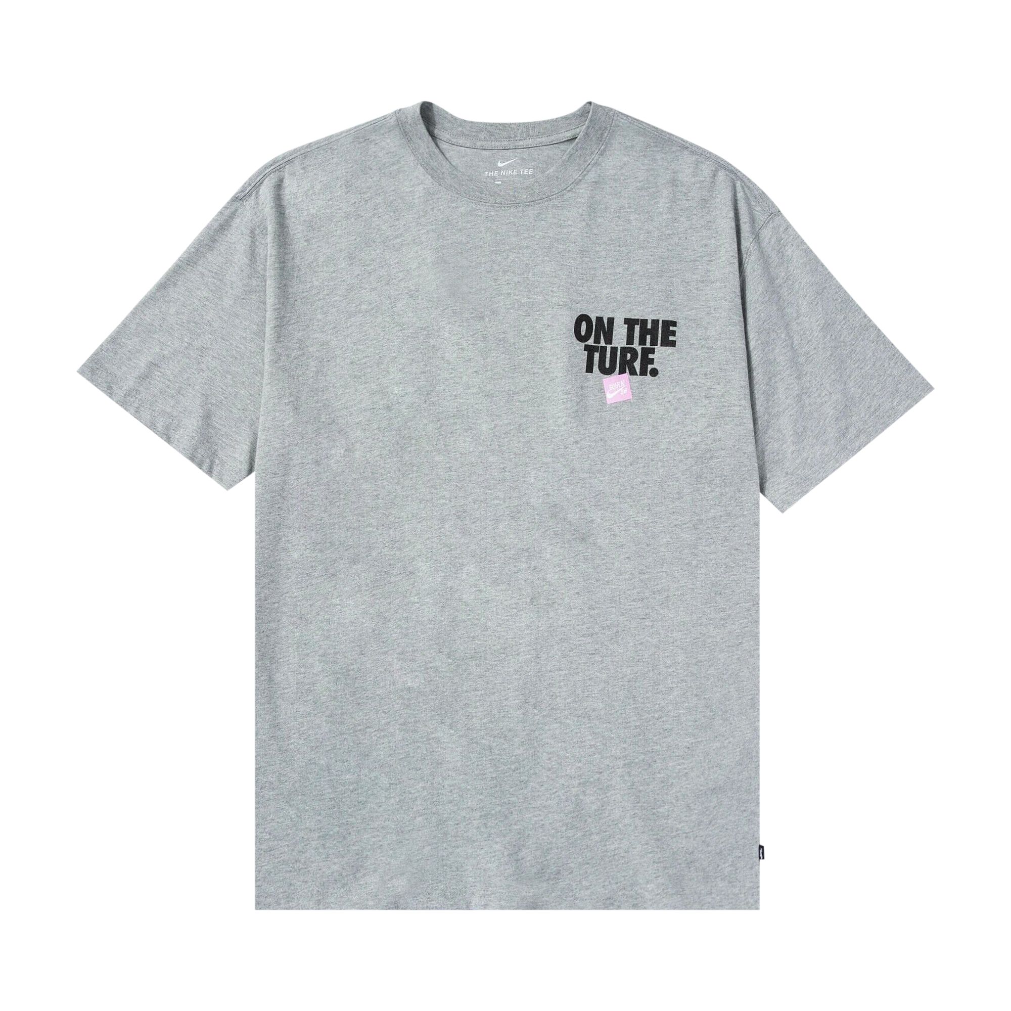 Nike SB x Born x Raised On The Turf T-Shirt 'Heather Grey' | Men's Size L