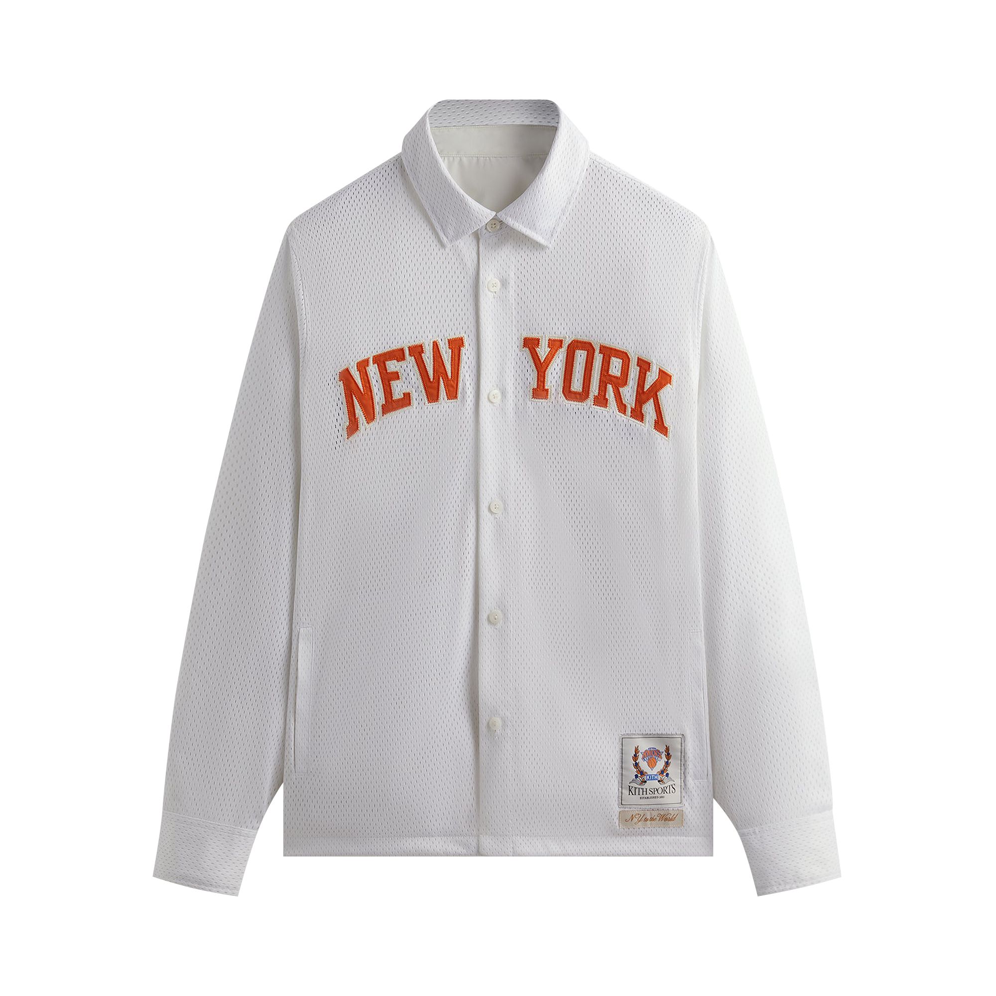 Pre-owned Kith For The New York Knicks Reversible Ginza 'white' | Men's Size L