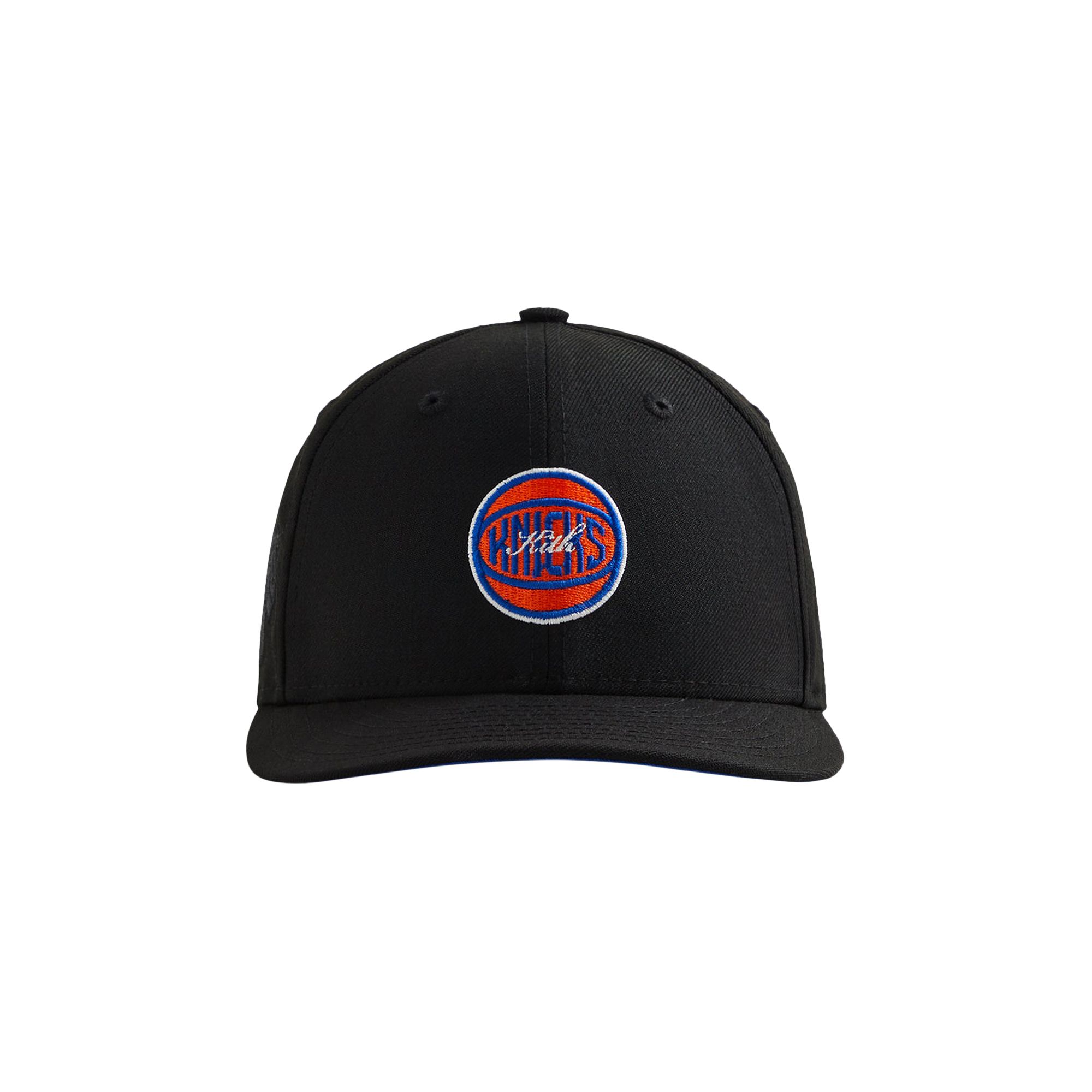 Pre-owned Kith & New Era For The New York Knicks 59fifty Low Profile Fitted 'black' | Men's Size 7.5