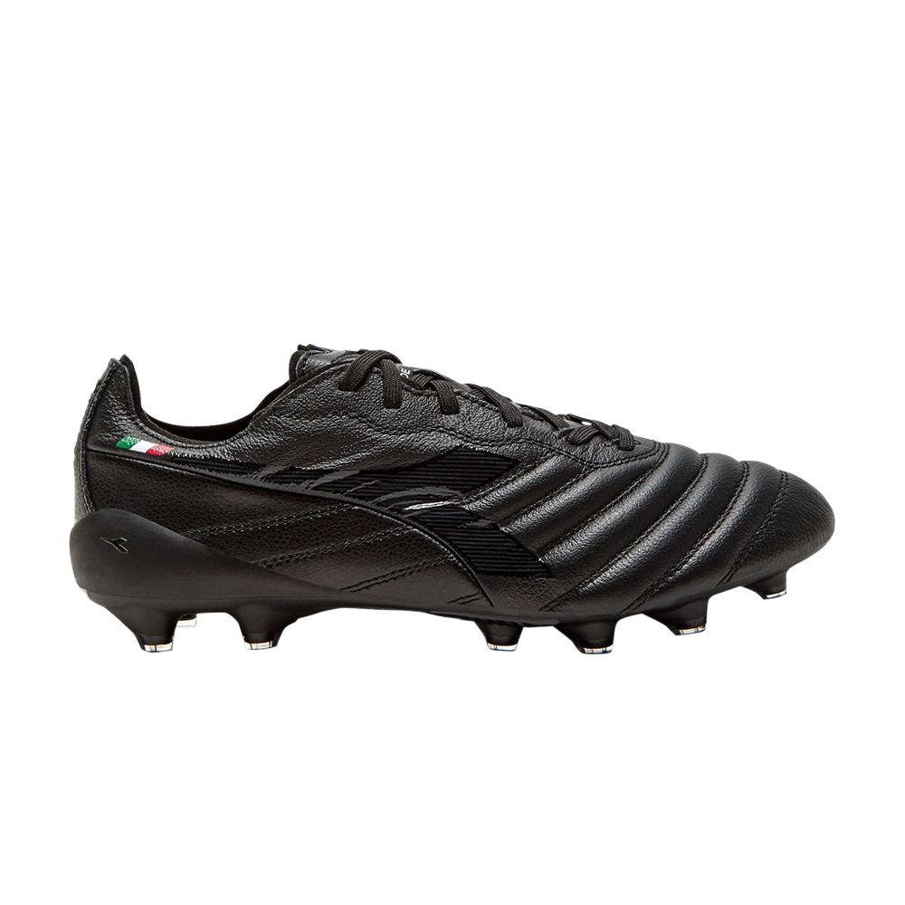 Diadora Brasil Elite 2 Tech Made in Italy LPX 'Triple Black' | Men's Size 9.5 - 101-178799-80013