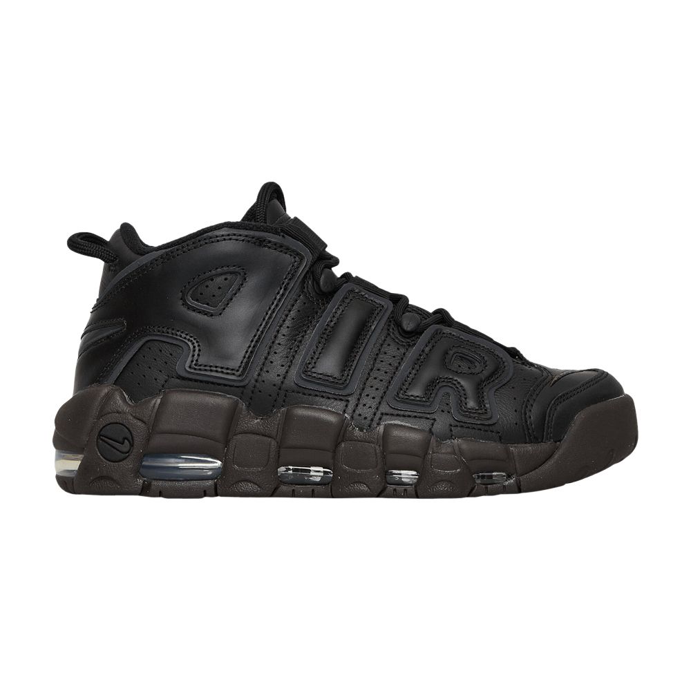 Pre-owned Nike Wmns Air More Uptempo 'black Velvet Brown'