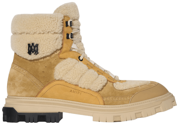 Amiri Shearling Workman Boot 'Tan'