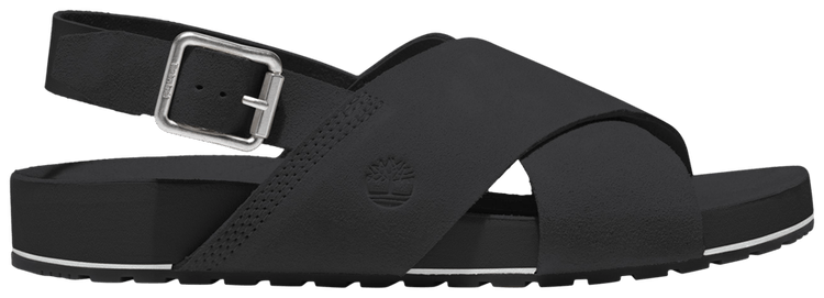 Timberland Wmns Malibu Waves Basic Backstrap Sandal Jet Black