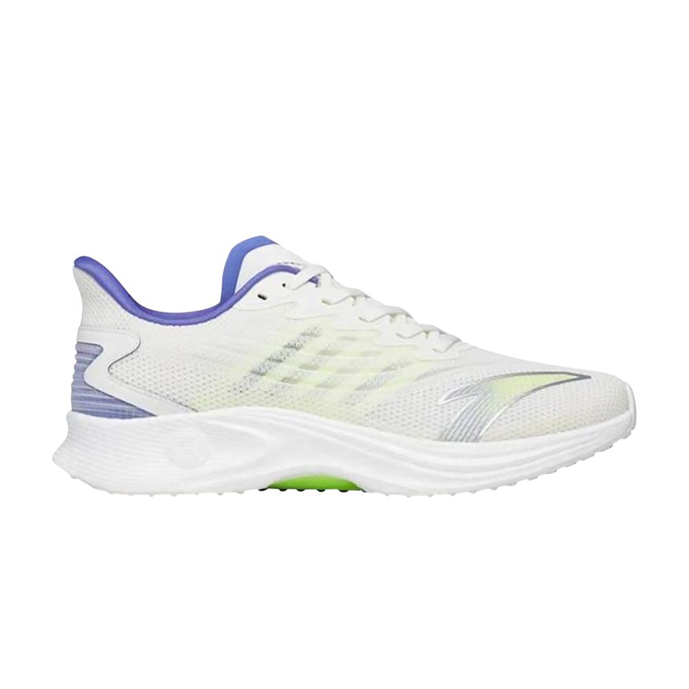 Anta Mach 2 'Ivory Mysterious Purple' | White | Men's Size 10 - 112225583-4