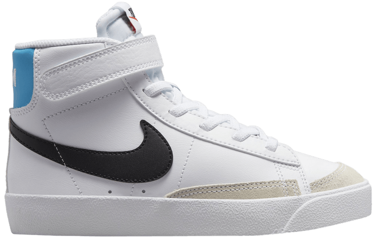 blazer mid 77 white and blue