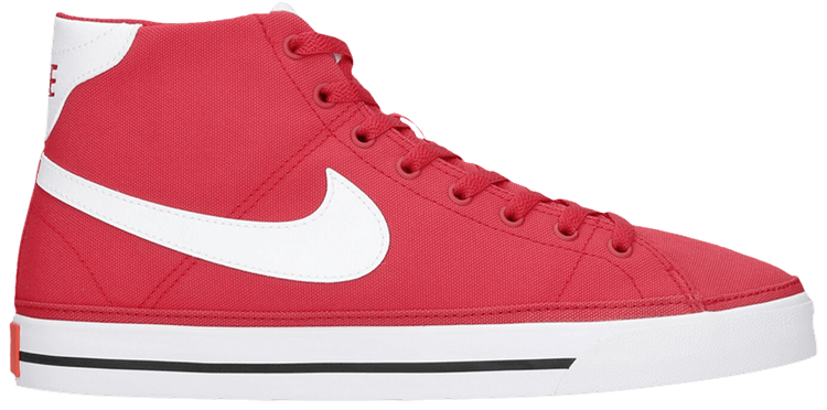 Nike Court Legacy Canvas Mid University Red Sample