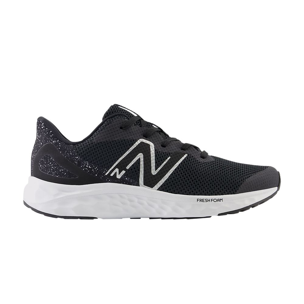 New Balance Fresh Foam Arishi v4 Big Kid X-Wide 'Black Silver Metallic' | Kid's Size 4 - GPARIBW4-XW