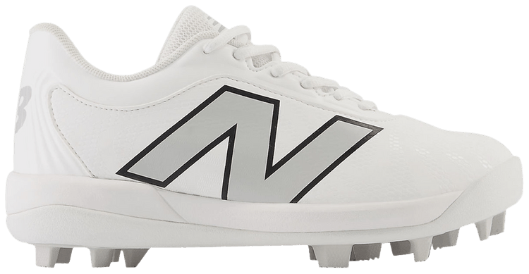New Balance 4040v7 Big Kid Rubber Molded Optic White Raincloud