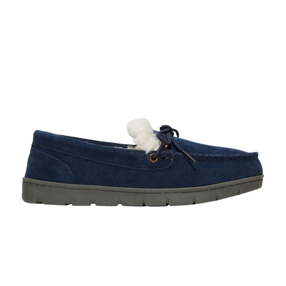 Pre-owned Timberland Wmns Moc Slipper Mount Zealand 'navy' | Blue | Women's Size 9