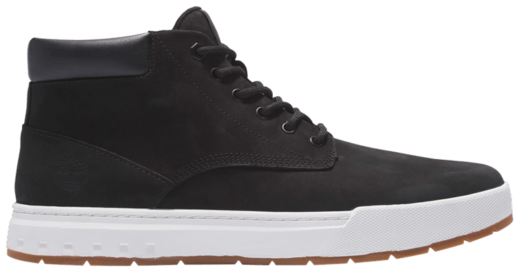 Maple Grove Leather Chukka Black White