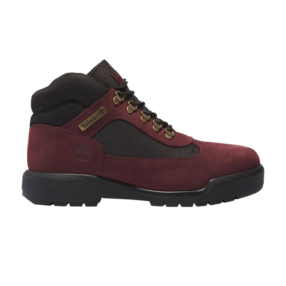 Timberland Waterproof Field Boot 'Burgundy' | Purple | Men's Size 7.5