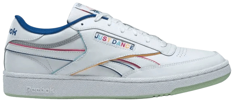 Just Dance x Reebok Club C Revenge White Multi Color