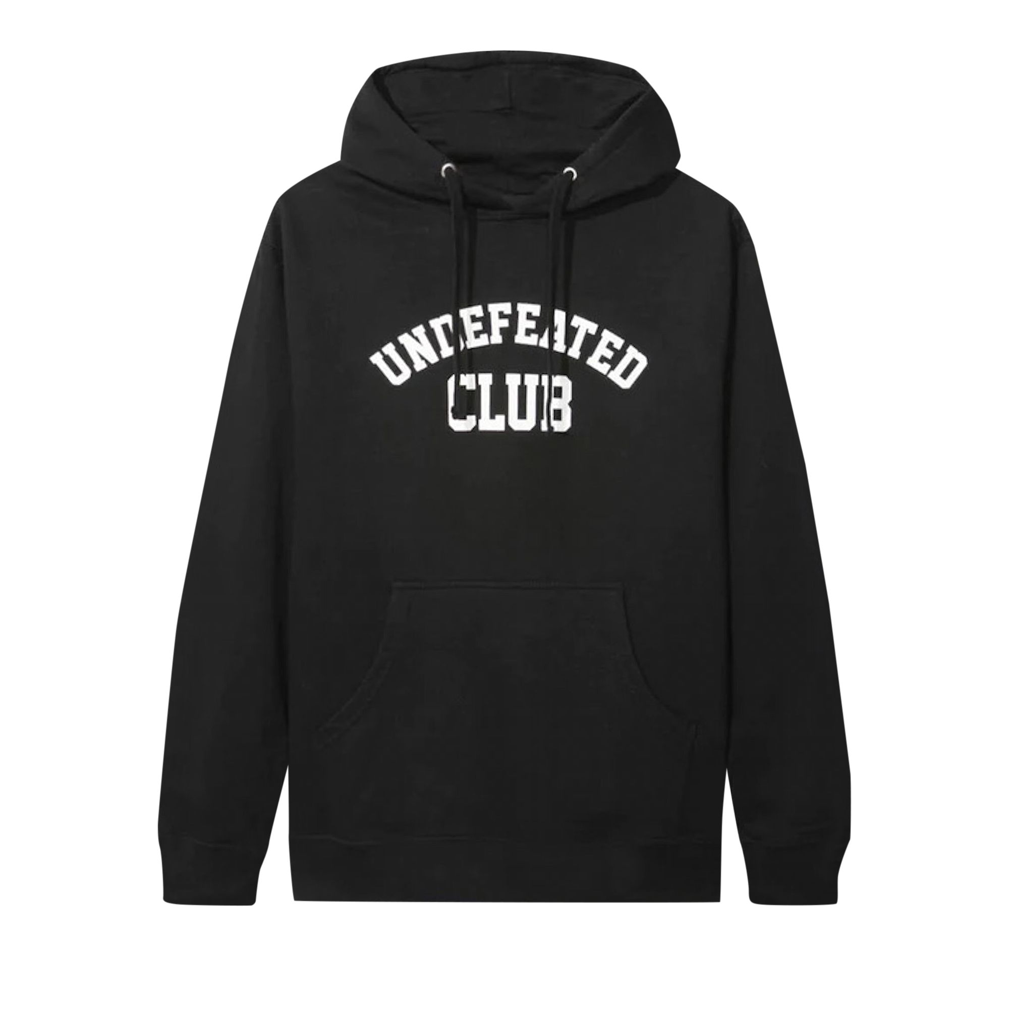 Pre-owned Anti Social Social Club X Undefeated Club Hoodie 'black' | Men's Size S