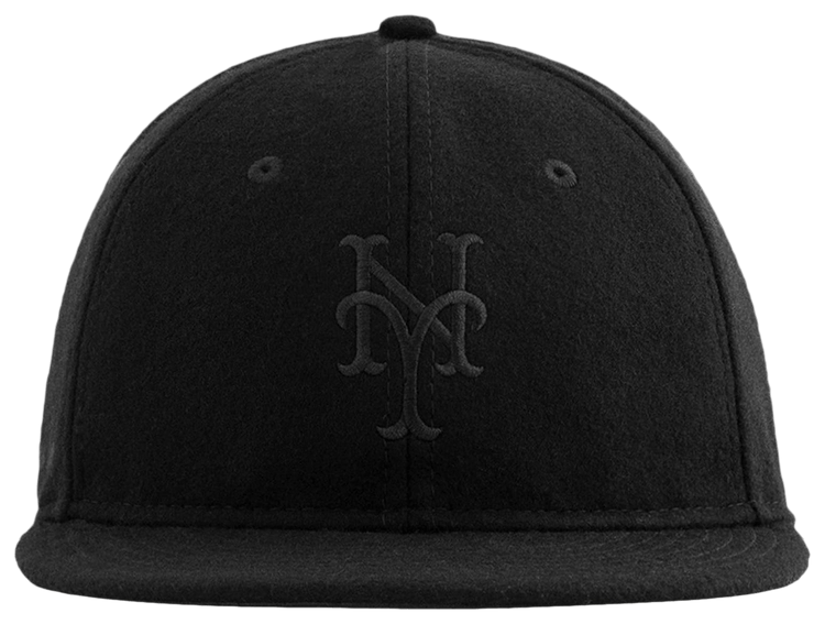Black and store white mets hat