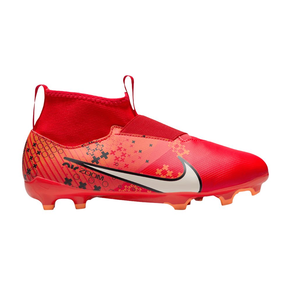 Pre-owned Nike Zoom Mercurial Superfly 9 Academy Mds Fg Gs 'dream Speed - Light Crimson' | Red | Kid's Size 4.
