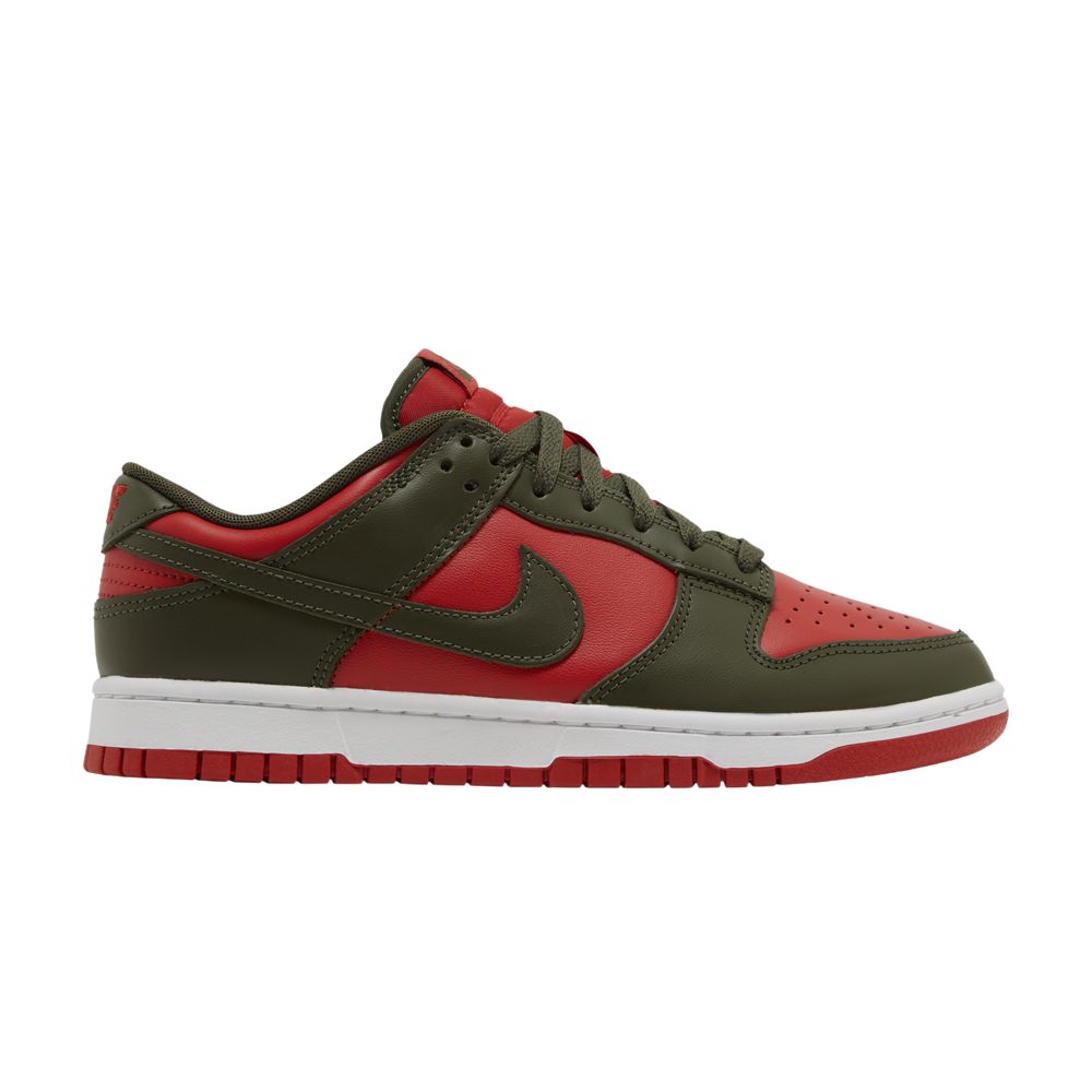 Nike Dunk Low 'Cargo Khaki Mystic Red' | Green | Men's Size 15