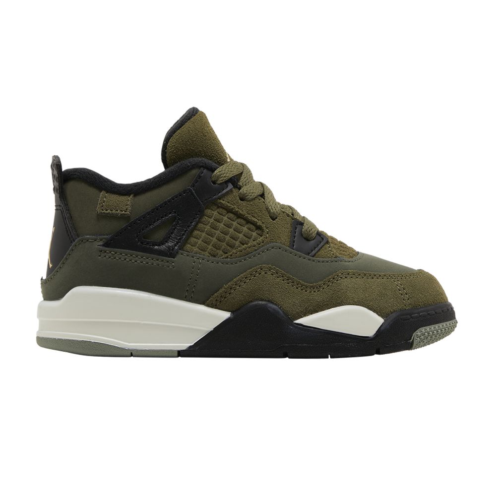Air Jordan 4 Retro SE Craft TD 'Olive' | Green | Infant Size 4