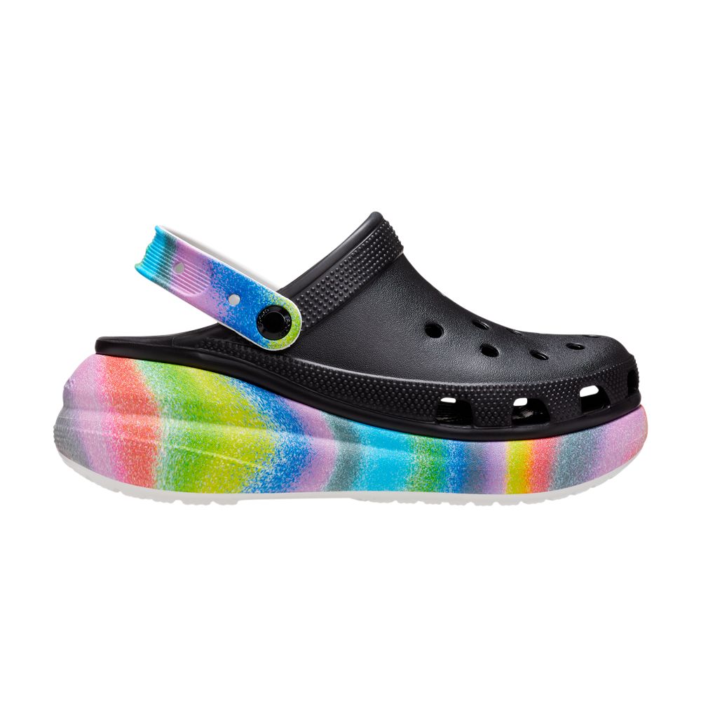 Crocs Classic Crush Clog 'Spray Dye' | Black | Men's Size 5