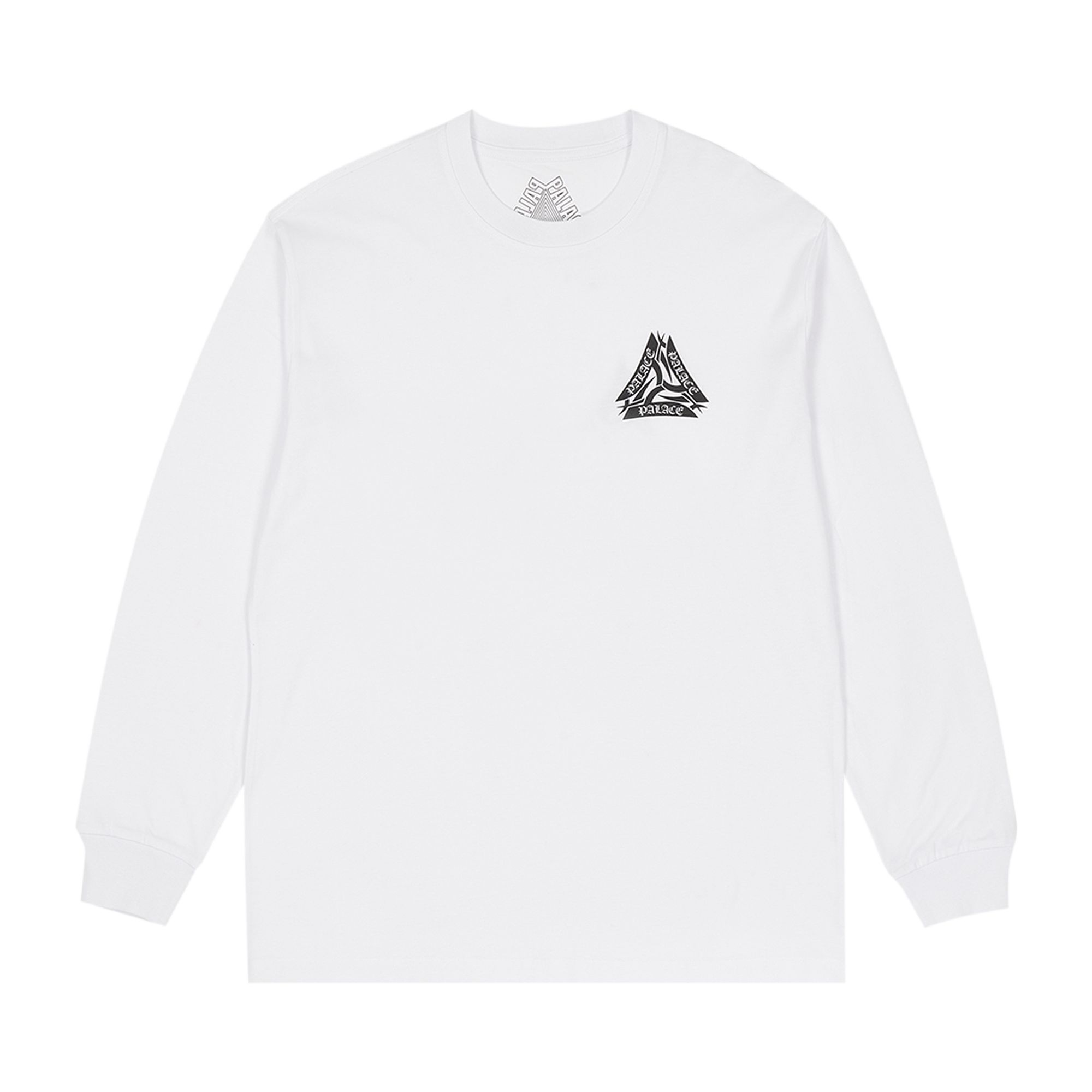 Palace Tribal Tri Long-Sleeve 'White' | Men's Size L