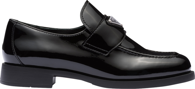 Prada Wmns Patent Leather Loafer 'Black'
