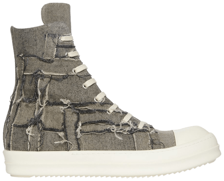 Rick Owens Wmns DRKSHDW Luxor Slashed High 'Mineral Pearl'