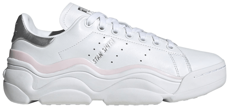 Adidas Wmns Stan Smith Millencon White Clear Pink Silver