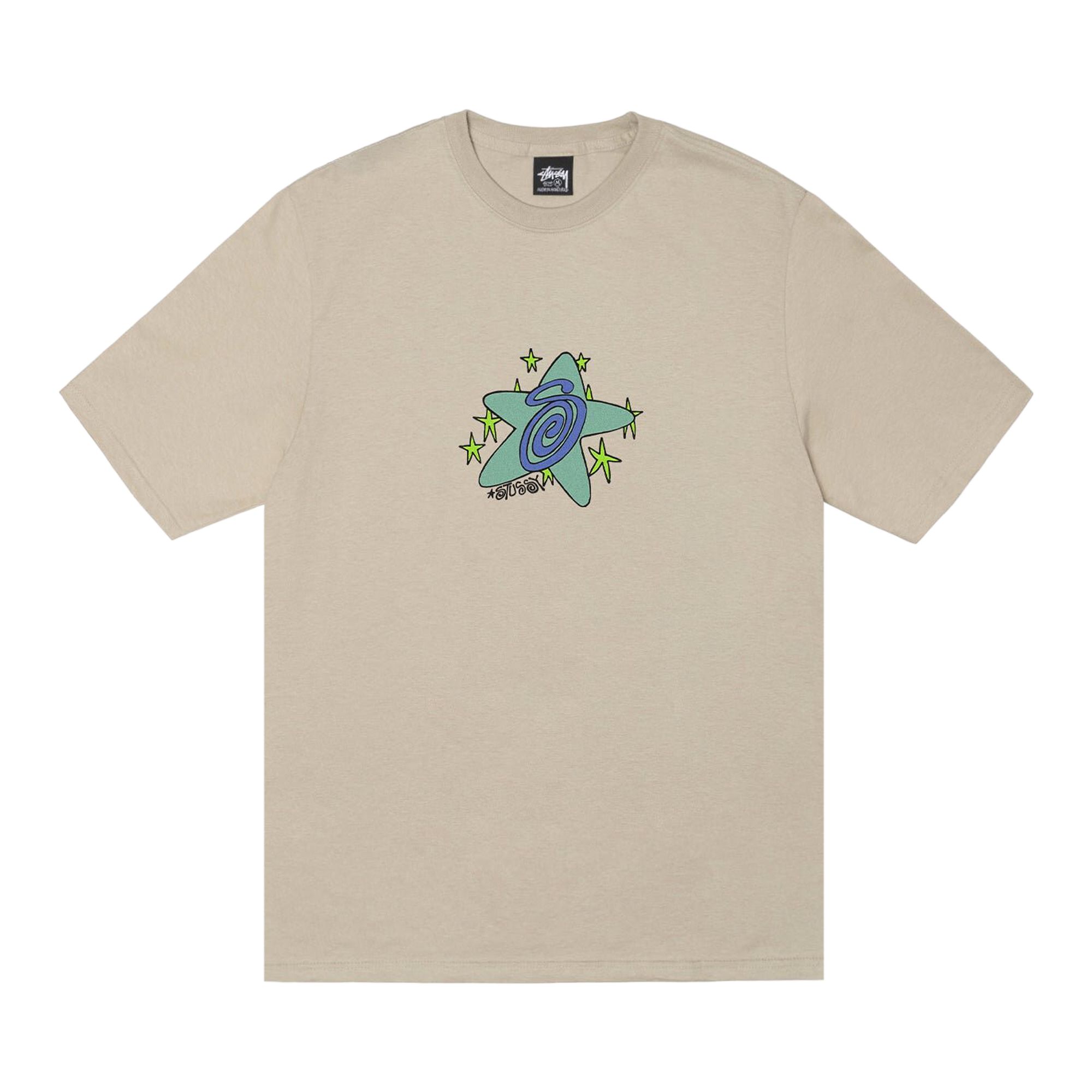 Stussy Galaxy T-Shirt 'Khaki' | Green | Men's Size M