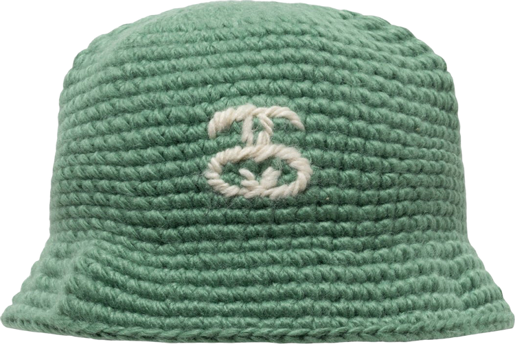 Buy Stussy SS Link Knit Bucket Hat 'Spruce' - 1321184 SPRU