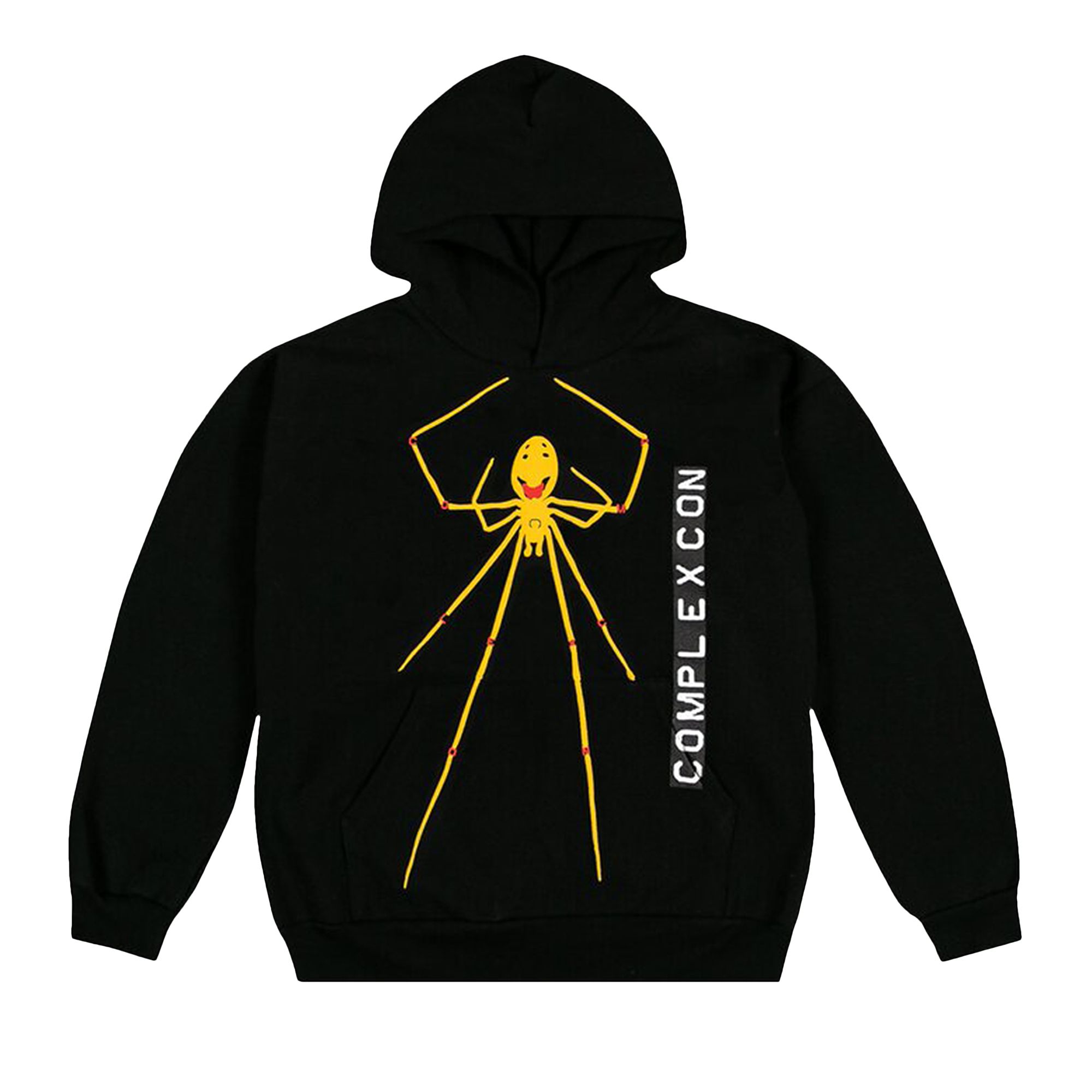Pre-owned Cactus Plant Flea Market Complexcon Smiiiiley Spider Hoodie 'black' | Men's Size L