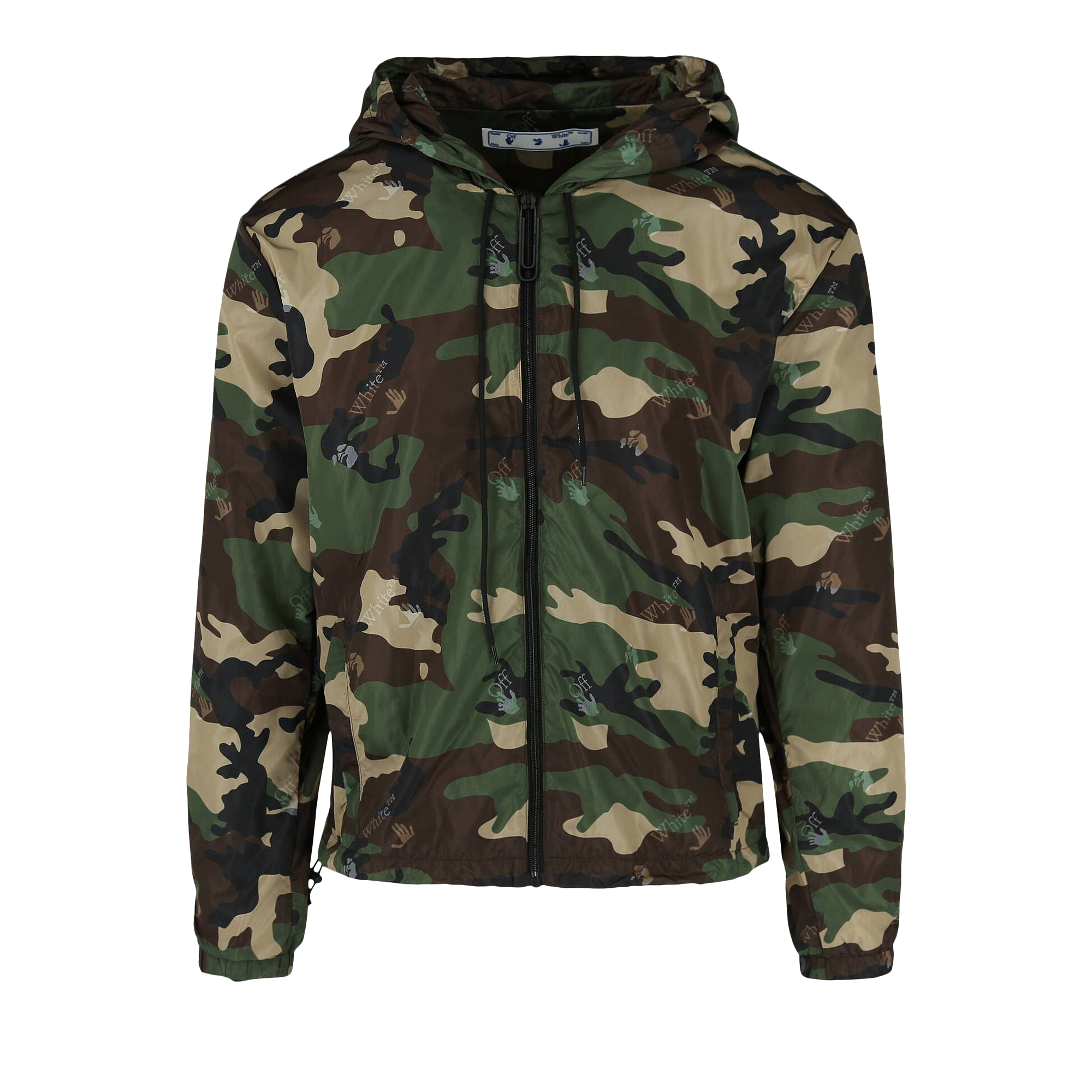 Pre-owned Off-white Logo Jacket 'camouflage' In Multi-color