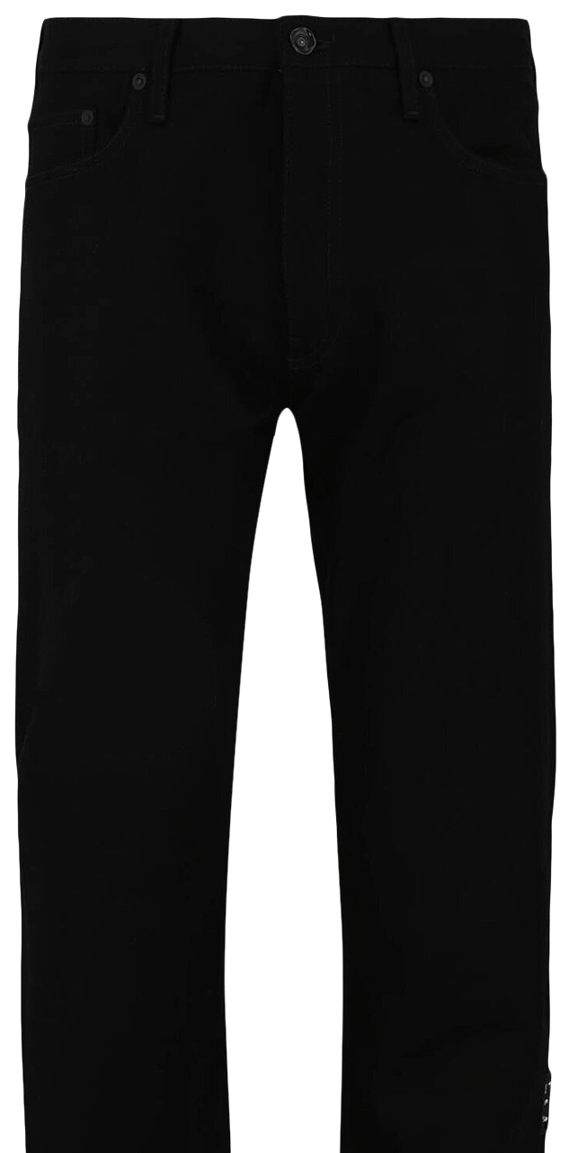 Buy Off White Meteor Slim Straight Jeans Black