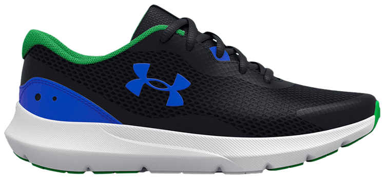 Under Armour Surge 3 GS Black Versa Blue