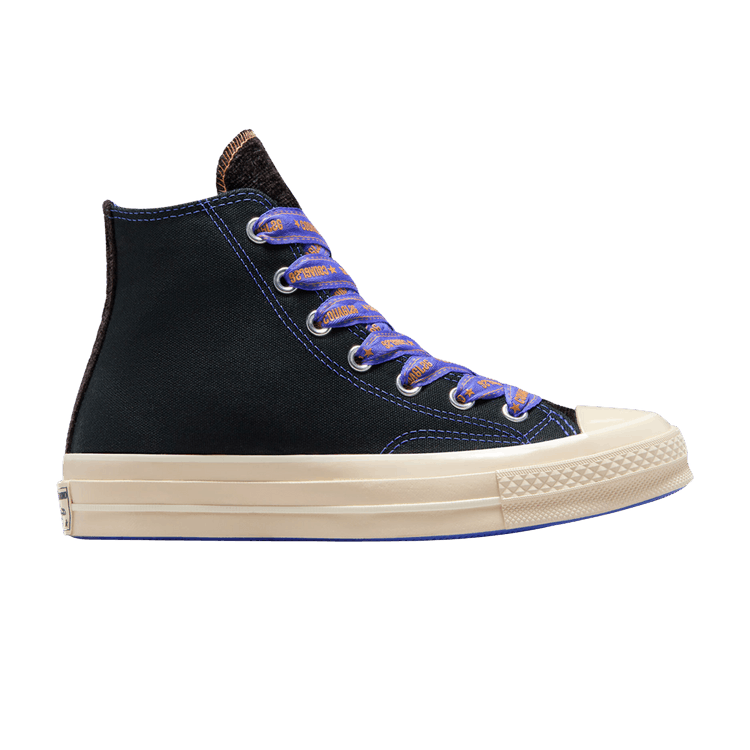 Buy Chuck 70 High Ribbon Laces Black Blue Flame A07976C GOAT AU