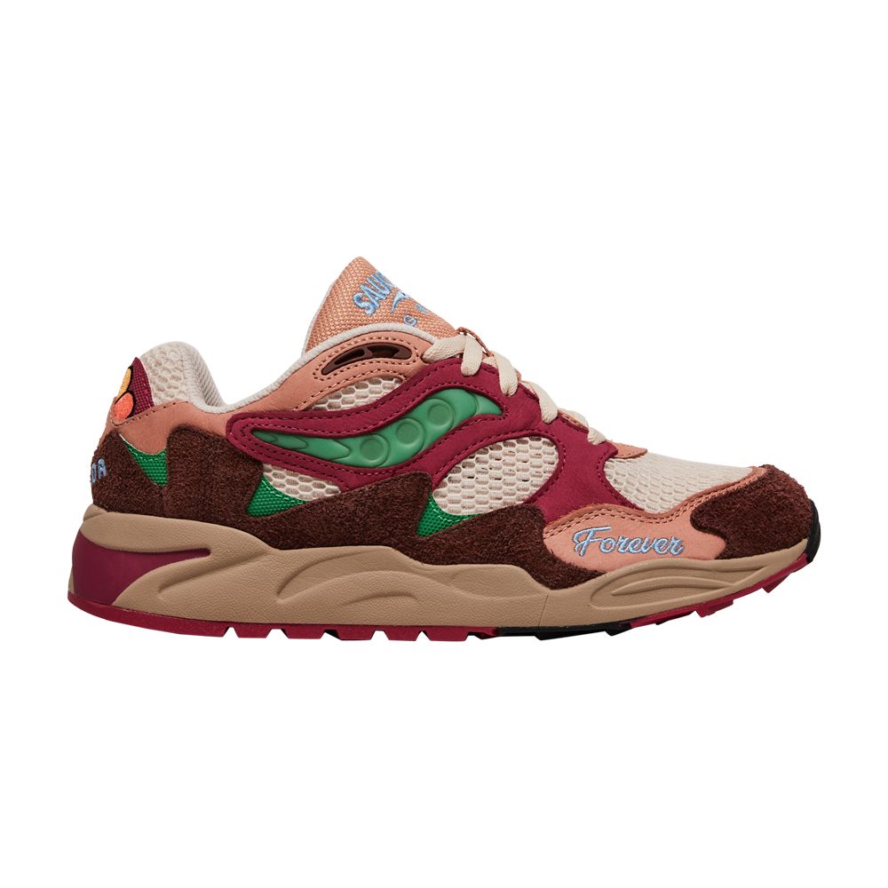 Saucony Jae Tips x Grid Shadow 2 'What's the Occasion? - Wear To The Party' | Brown | Men's Size 11