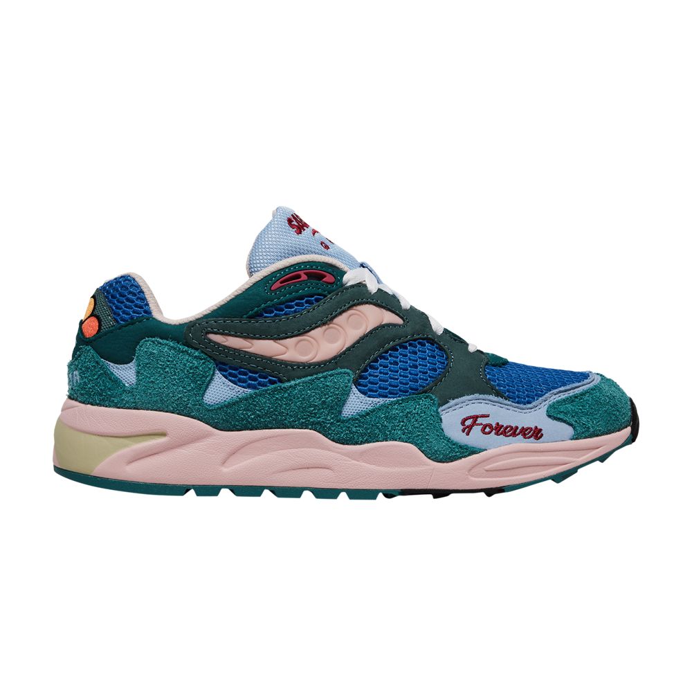 Saucony Jae Tips x Grid Shadow 2 'What's the Occasion? - Wear To A Date' | Blue | Men's Size 5