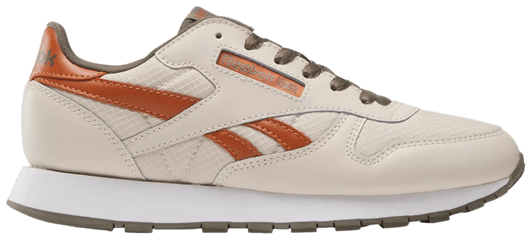 Reebok Classic Leather Big Kid Stucco Rich Ginger
