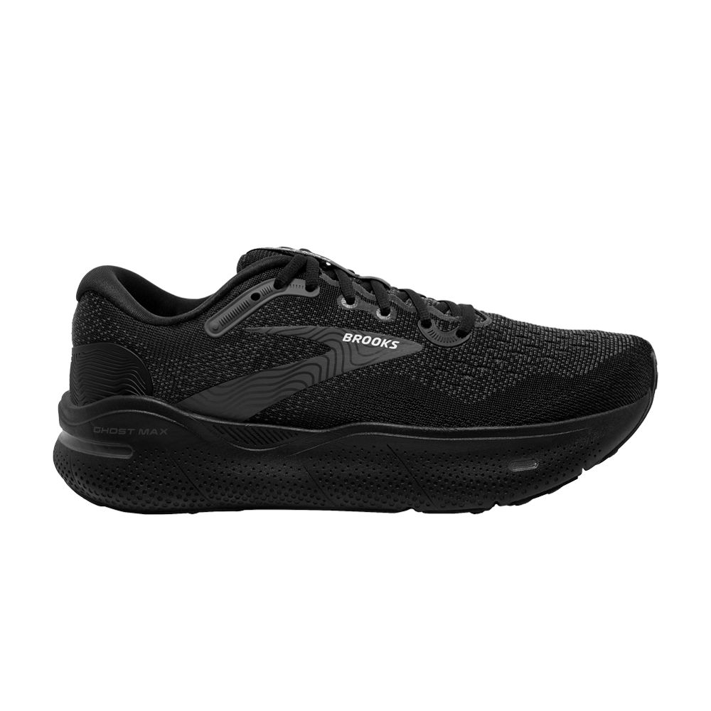 Pre-owned Brooks Ghost Max 4e Wide 'black Ebony' | Men's Size 9.5