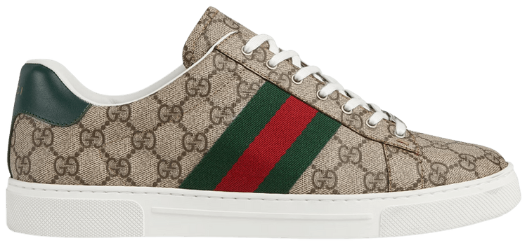 Gucci Ace GG Crystal Canvas Beige