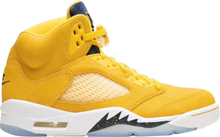 Air Jordan 5 Retro NCAA Pack   Michigan Sample