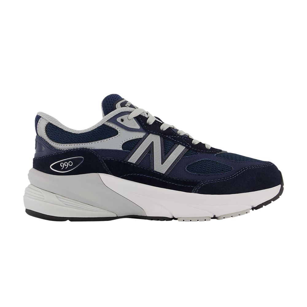 Pre-owned New Balance 990v6 Big Kid Wide 'navy' | Blue | Kid's Size 4.5