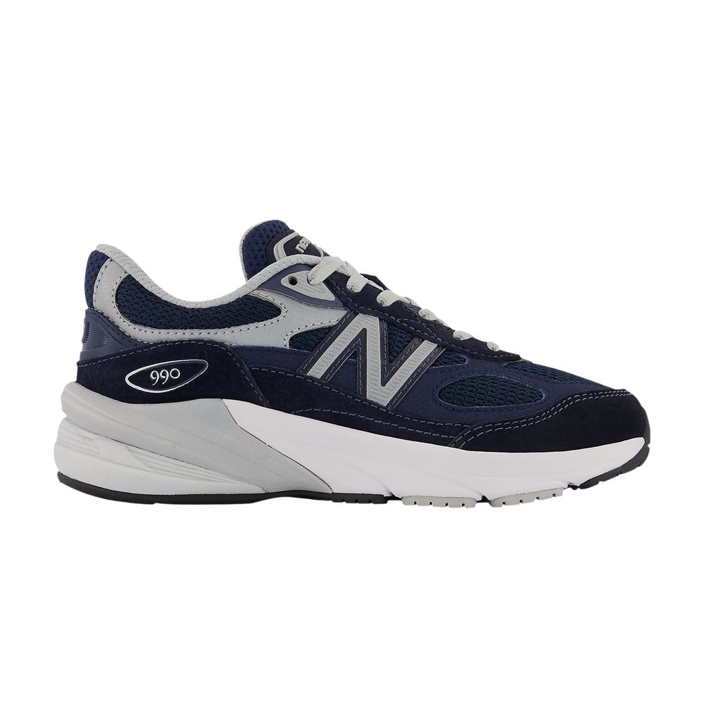 Pre-owned New Balance 990v6 Little Kid X-wide 'navy' | Blue | Kid's Size 13