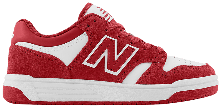New Balance 480 Litttle Kid Wide Team Red White