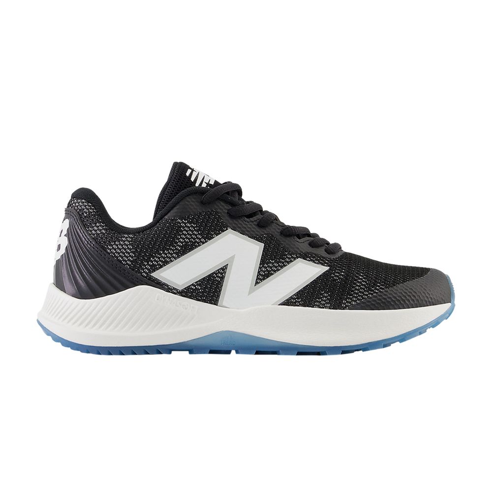 Pre-owned New Balance Fuelcell Trainer V7 Tf Big Kid Wide 'black Optic White' | Kid's Size 4.5
